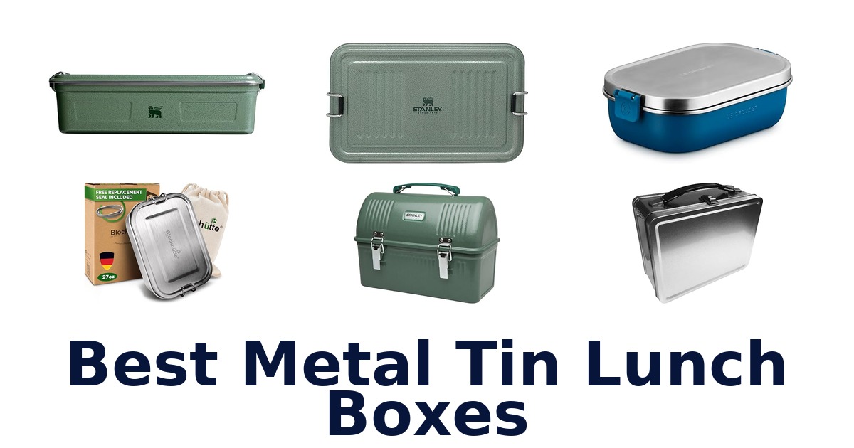 best metal tin lunch boxes