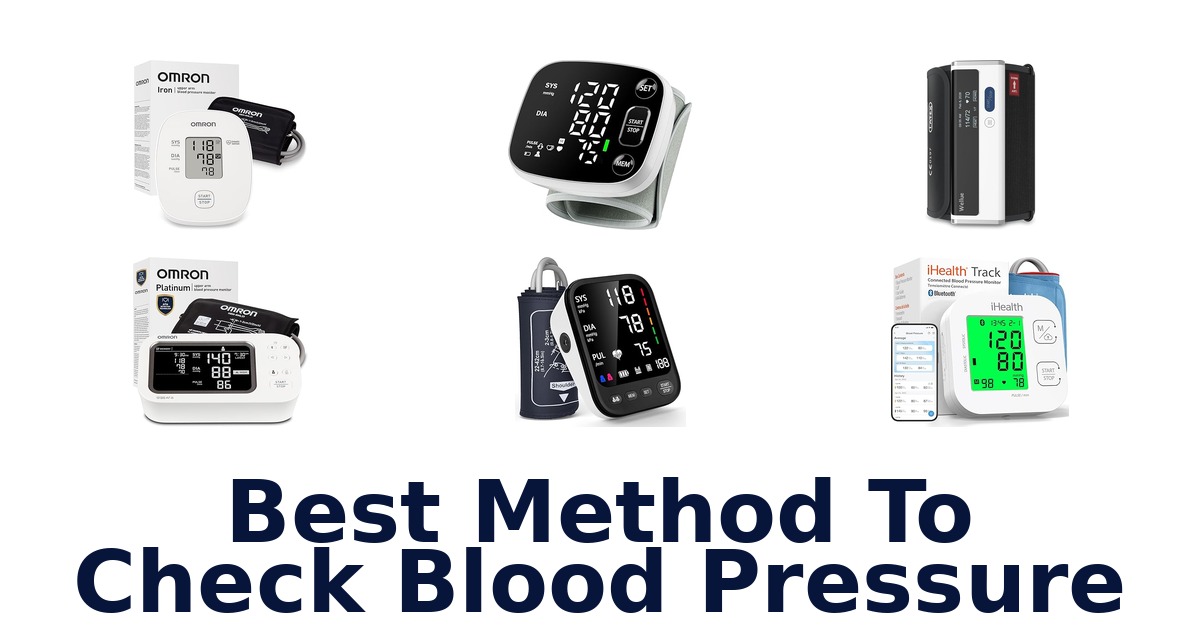 best method to check blood pressure