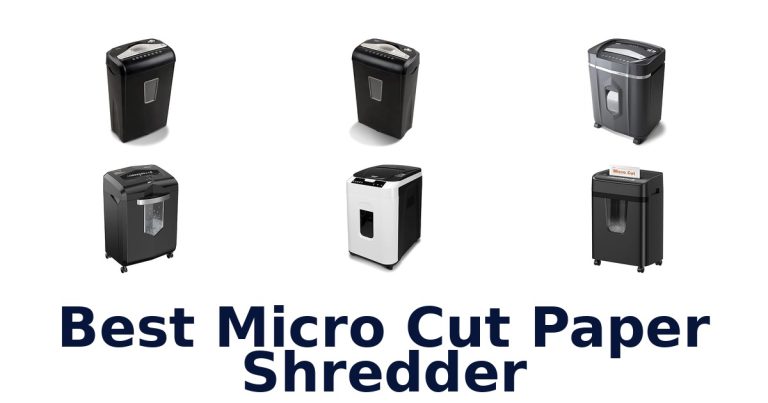 best micro cut paper shredder