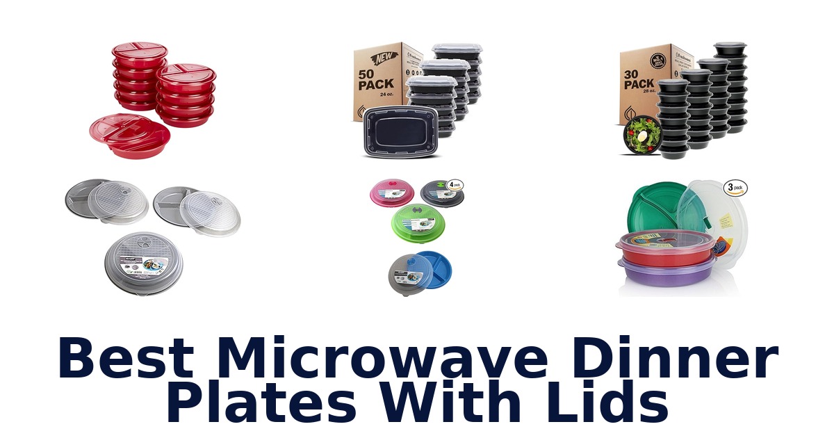 best microwave dinner plates with lids