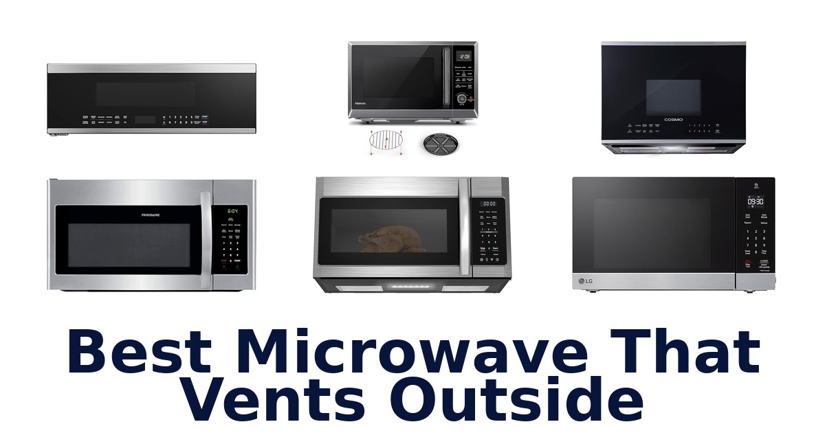 best microwave that vents outside