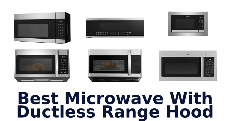 best microwave with ductless range hood