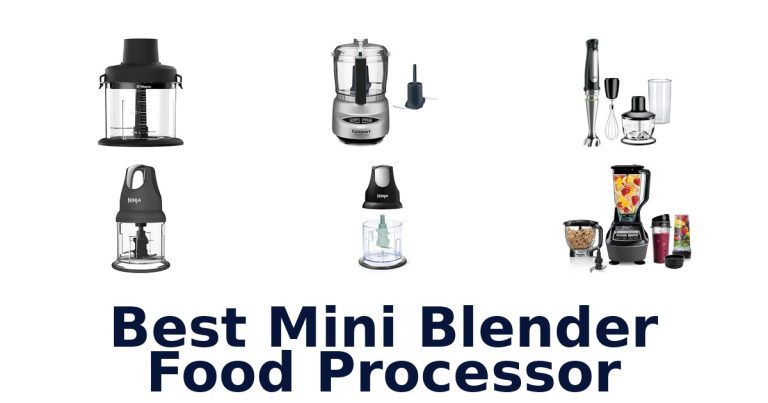 best mini blender food processor
