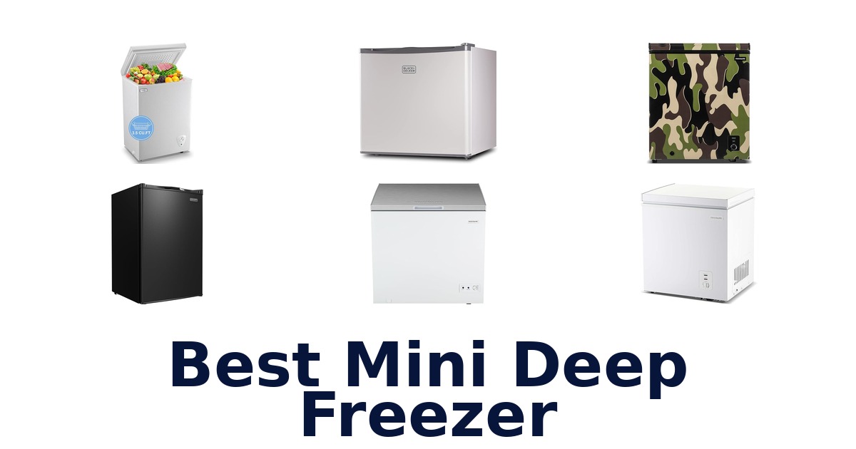 best mini deep freezer