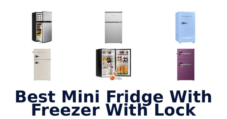 best mini fridge with freezer with lock