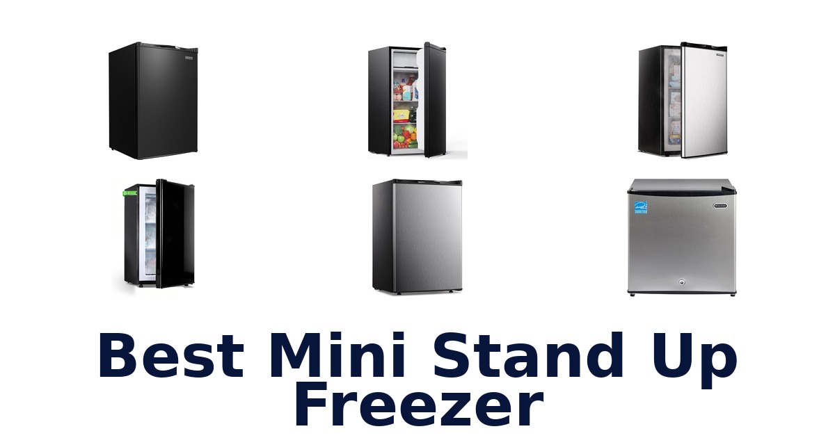 best mini stand up freezer