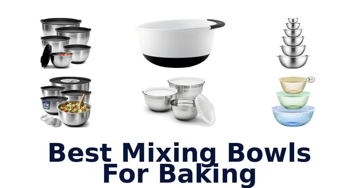 best mixing bowls for baking