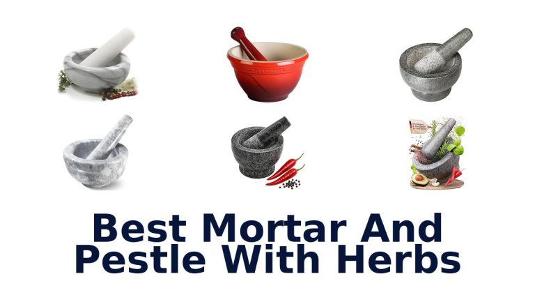 best mortar and pestle with herbs