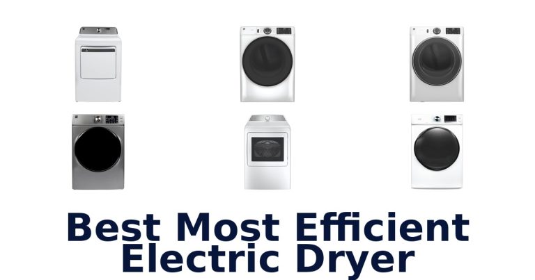 best most efficient electric dryer
