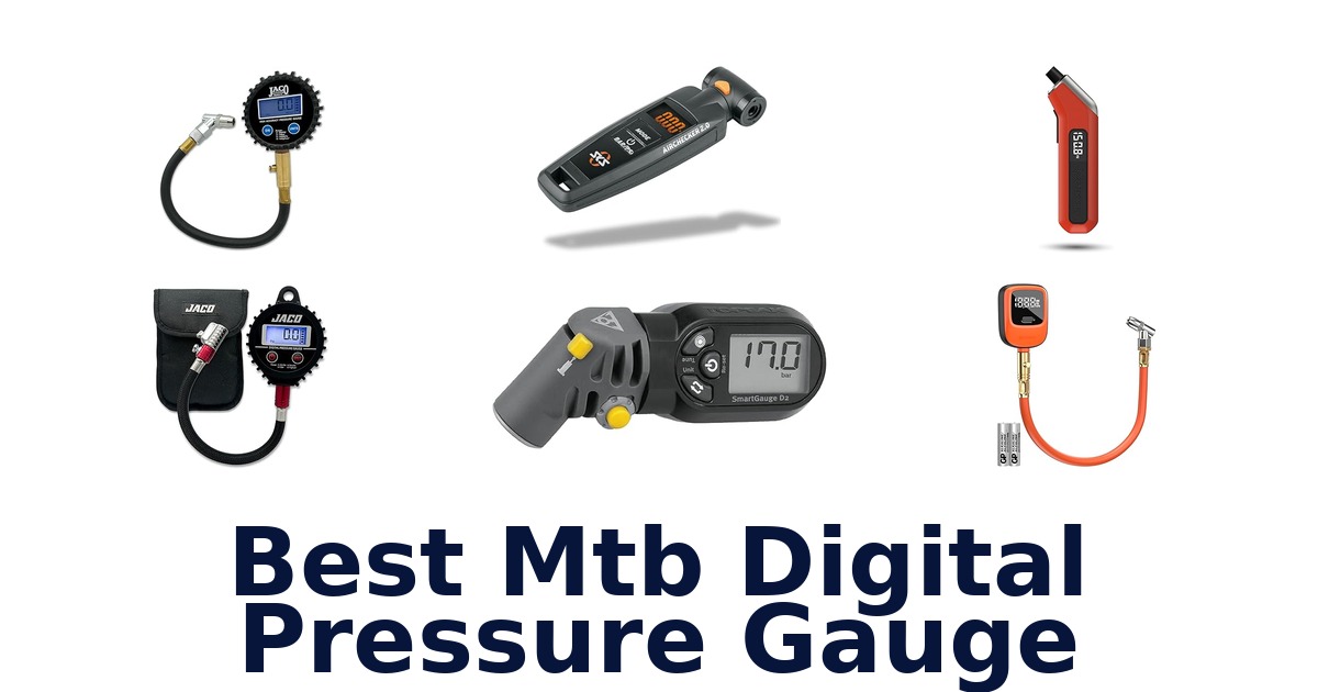 best mtb digital pressure gauge