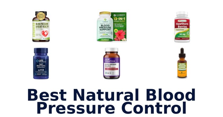 best natural blood pressure control