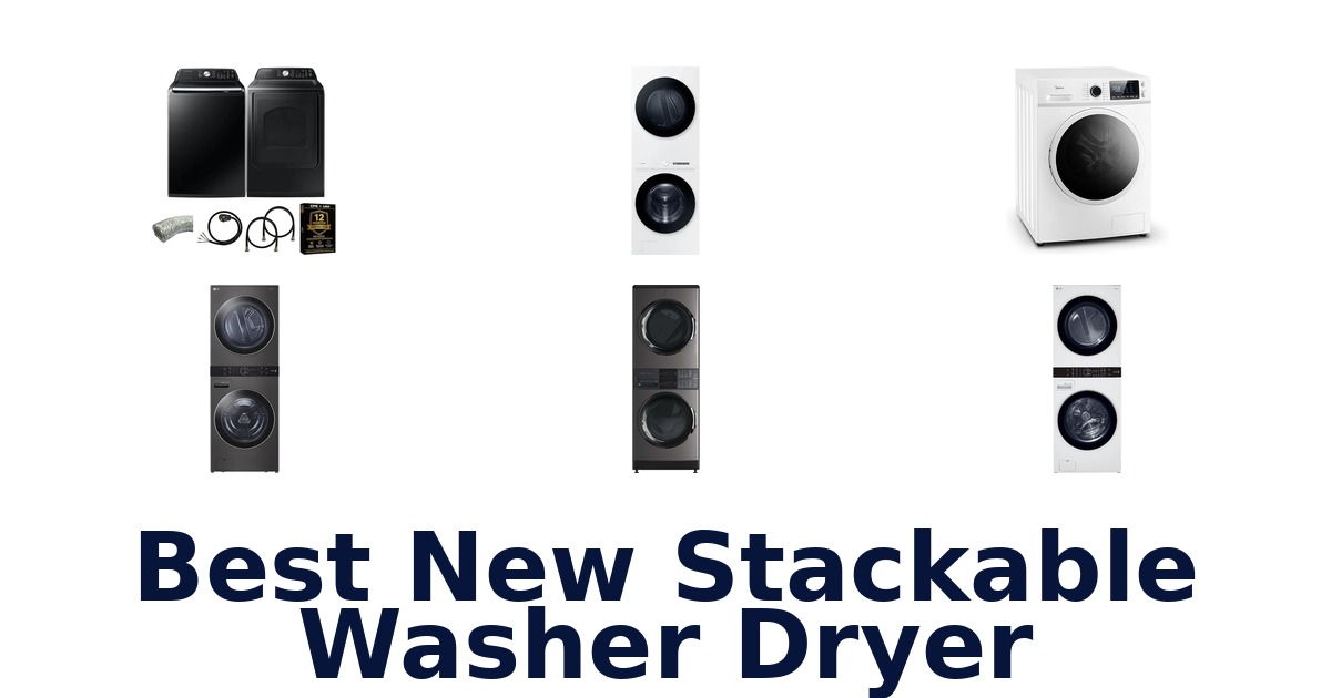 best new stackable washer dryer