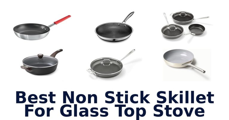 best non stick skillet for glass top stove