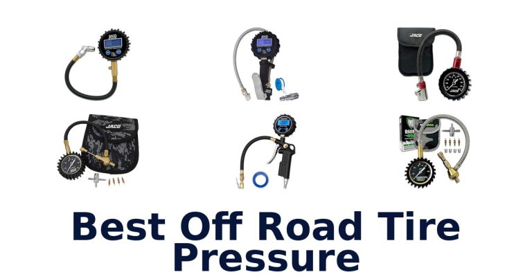 best off road tire pressure