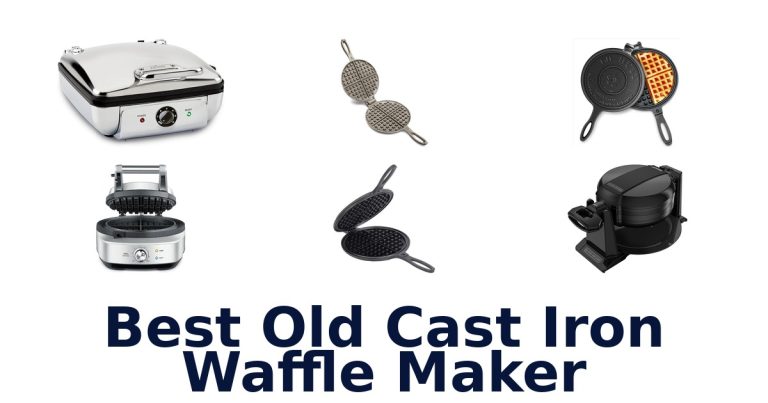 best old cast iron waffle maker