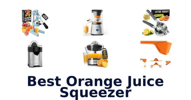 best orange juice squeezer