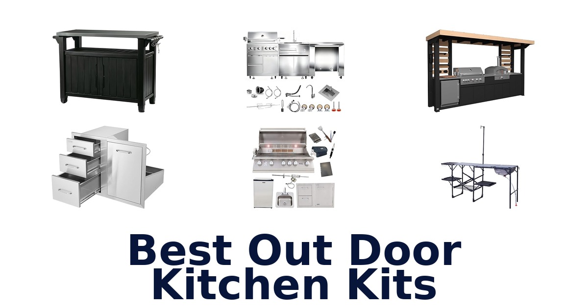best out door kitchen kits