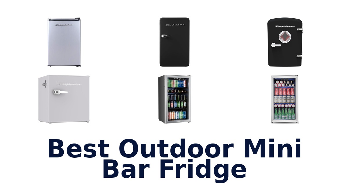 best outdoor mini bar fridge