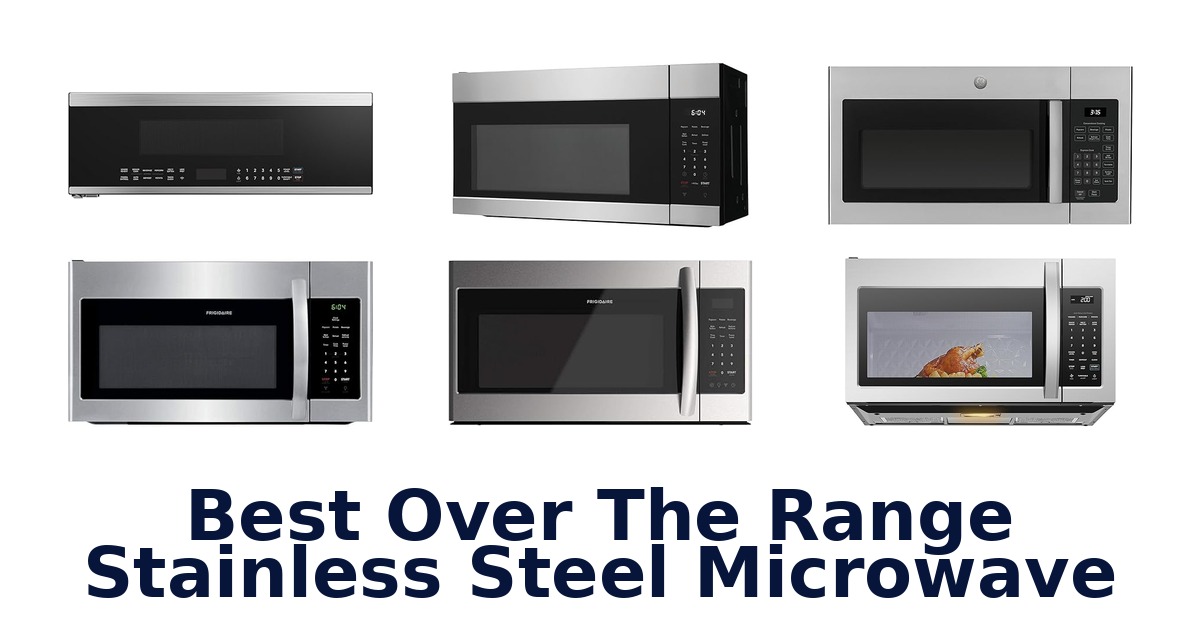 best over the range stainless steel microwave