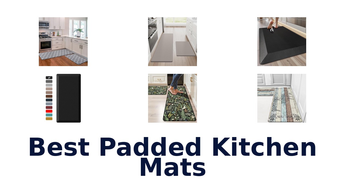 best padded kitchen mats