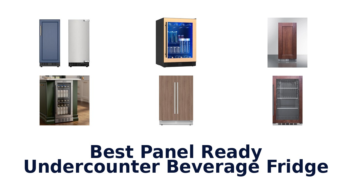 best panel ready undercounter beverage fridge