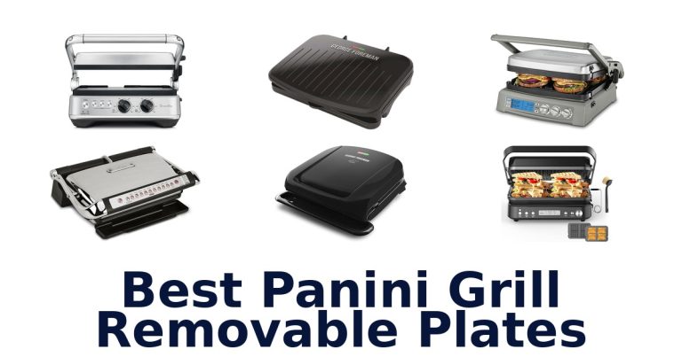 best panini grill removable plates