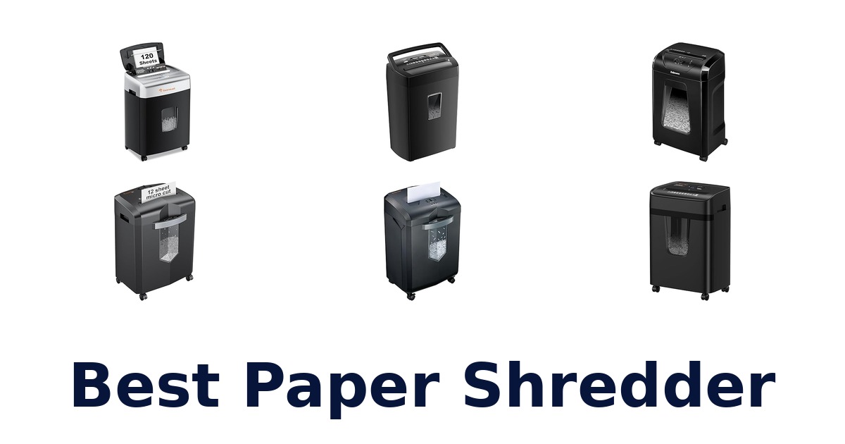 best paper shredder