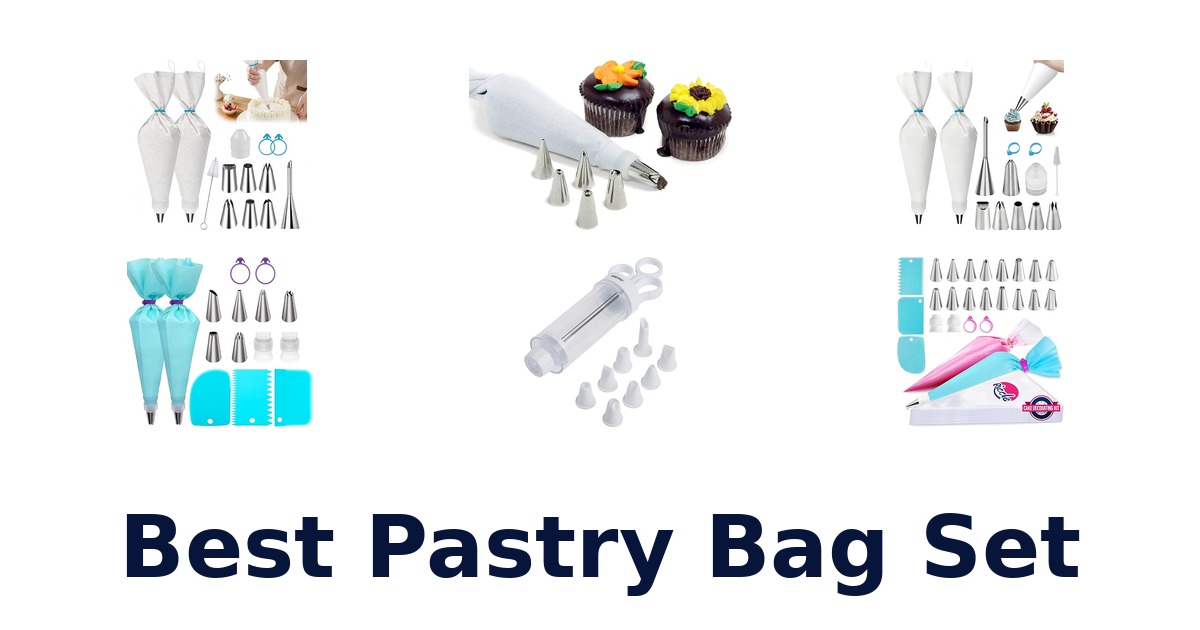 best pastry bag set