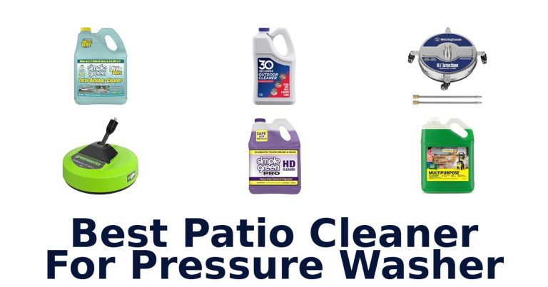 best patio cleaner for pressure washer