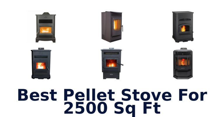 best pellet stove for 2500 sq ft