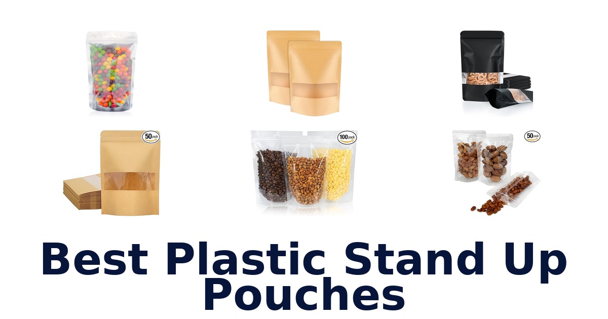 best plastic stand up pouches