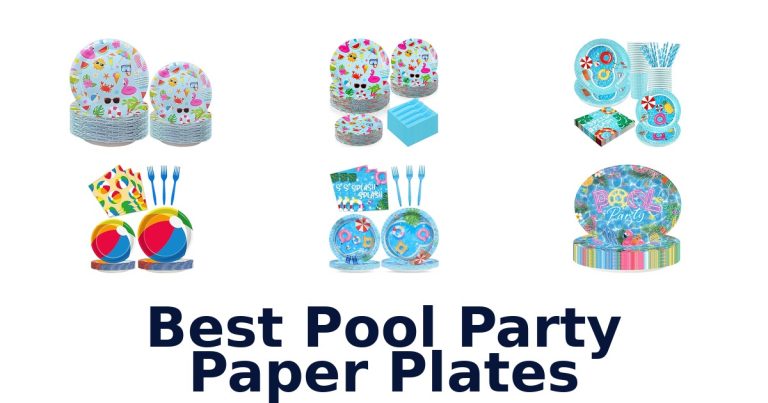 best pool party paper plates