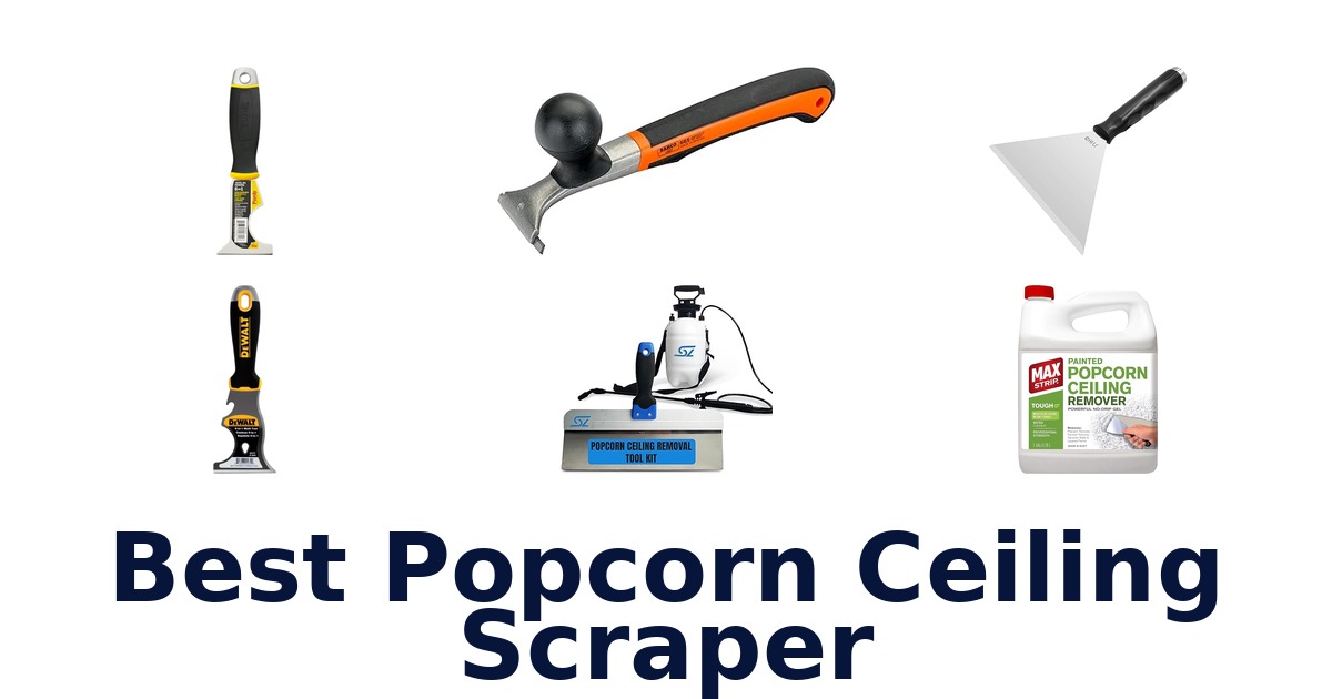 best popcorn ceiling scraper