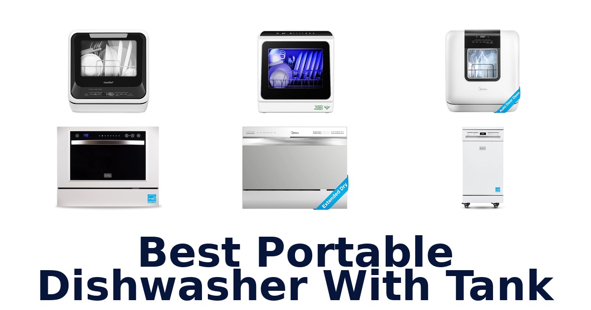 best portable dishwasher with tank