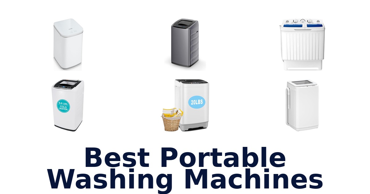 best portable washing machines