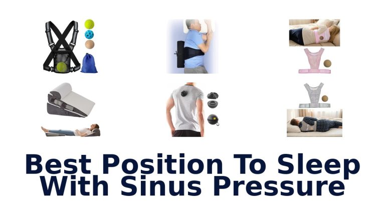 best position to sleep with sinus pressure