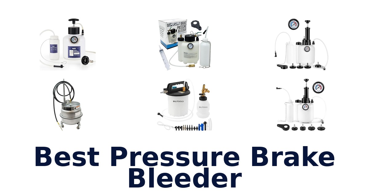 best pressure brake bleeder