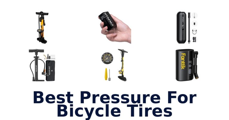 best pressure for bicycle tires