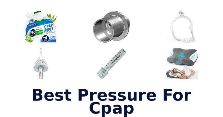 best pressure for cpap