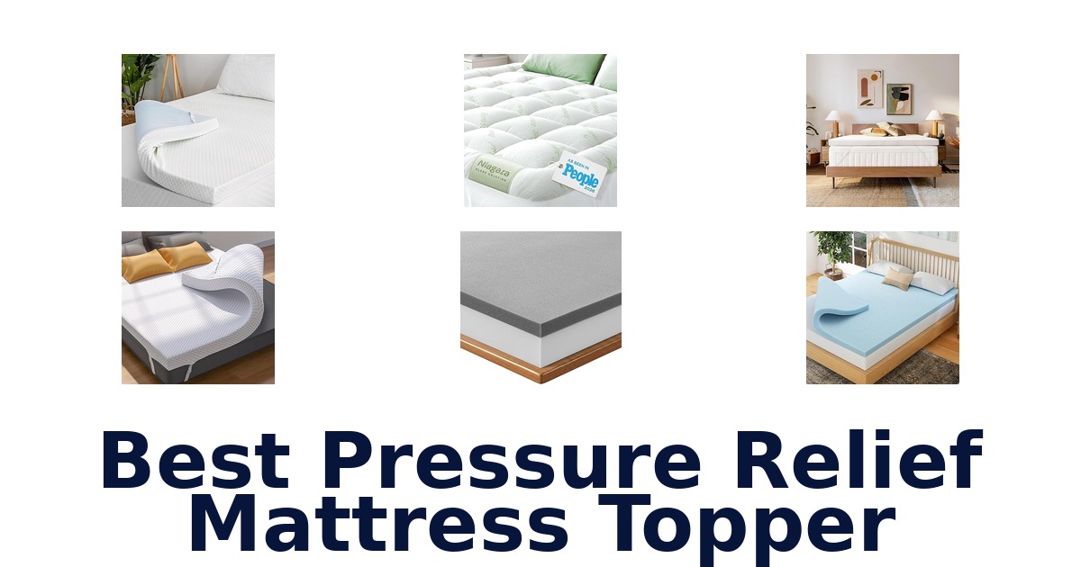 best pressure relief mattress topper
