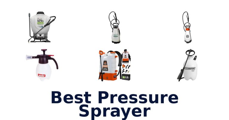 best pressure sprayer