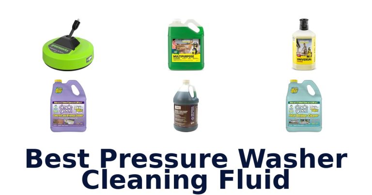 best pressure washer cleaning fluid
