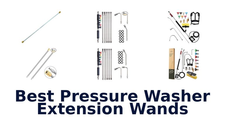 best pressure washer extension wands