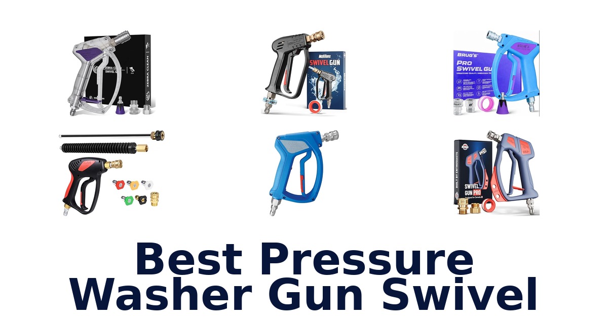 best pressure washer gun swivel