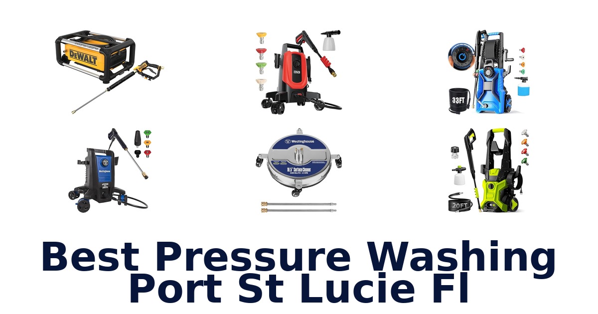 best pressure washing port st lucie fl