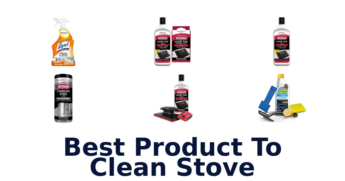 best product to clean stove