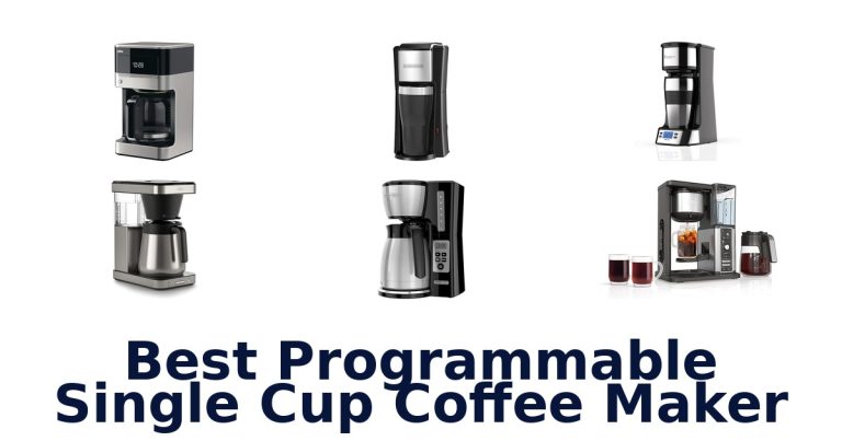 best programmable single cup coffee maker