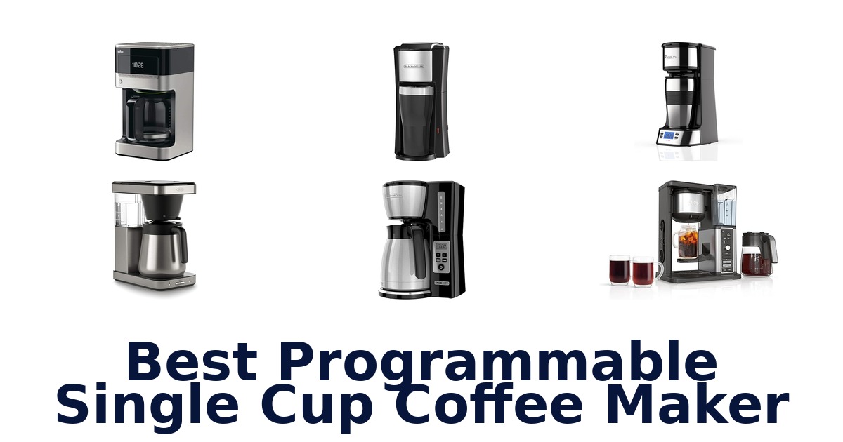 best programmable single cup coffee maker