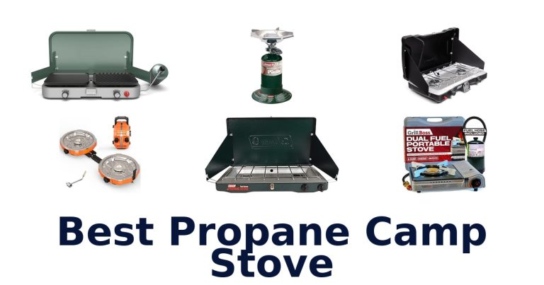 best propane camp stove