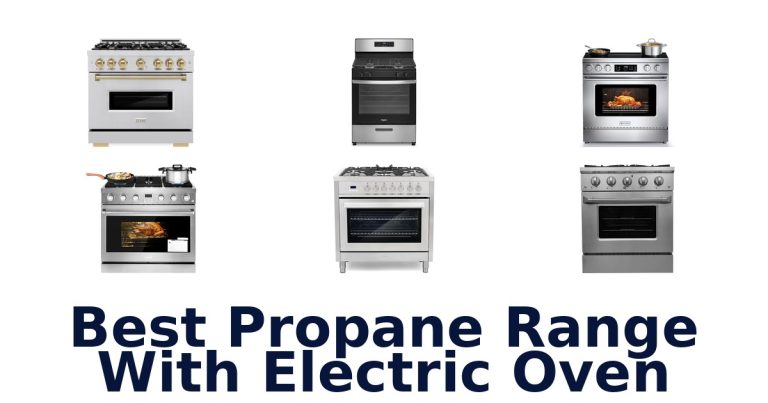 best propane range with electric oven